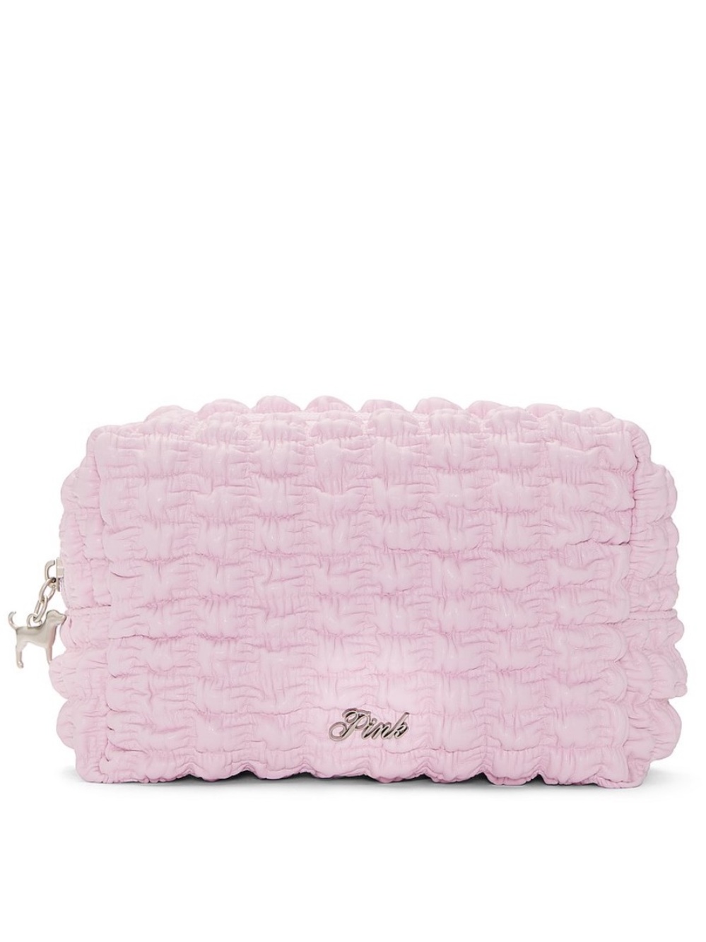 VS PINK TOP ZIP MAKEUP BAG NWT